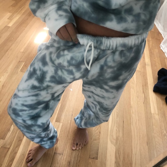 Sweat Suit Tie Dye Handmade (Gray) - Picture 8 of 10